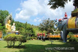 พุทธอุทยานวัดชากใหญ่ 