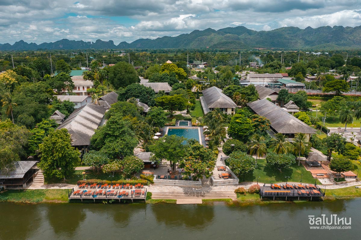 Royal Riverkwai Resort and spa รีสอร์ตกาญจนบุรี สไตล์ทรอปิคอล บาหลี บรรยากาศดี ริมแม่น้ำแควใหญ่