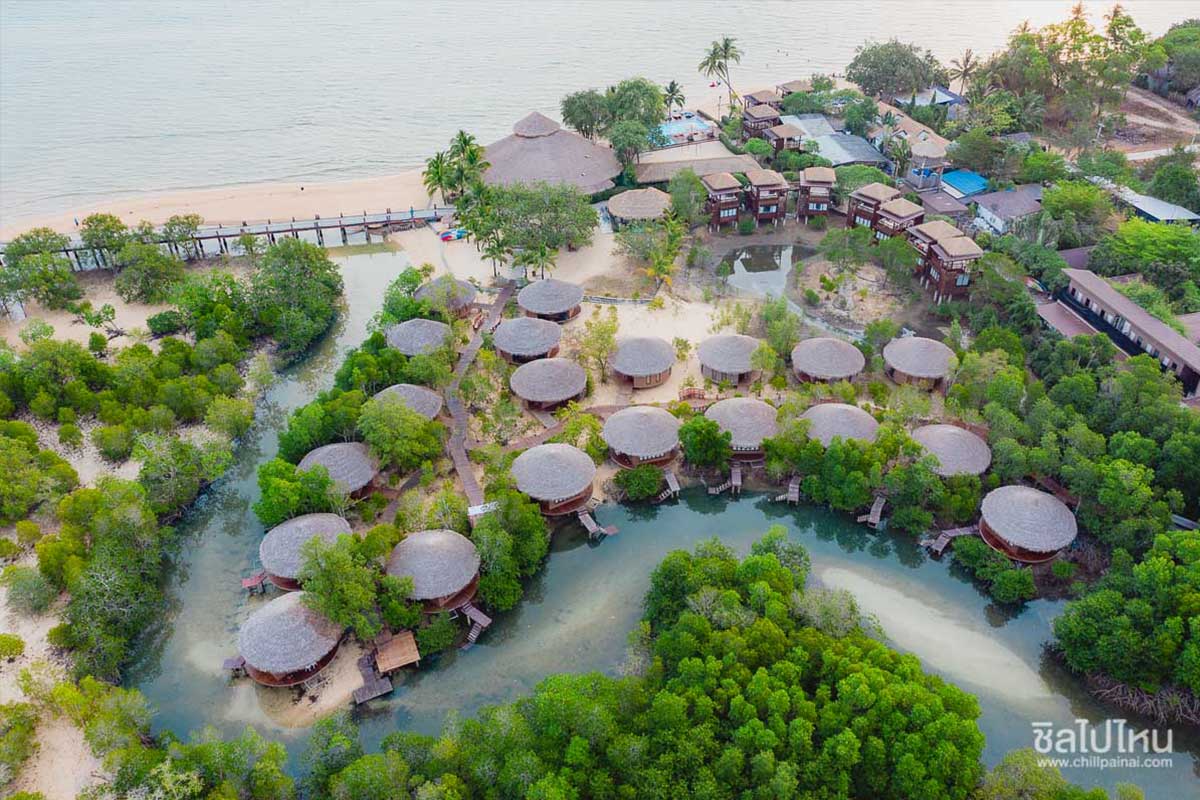 The Blue Sky Resort@ Koh Payam  -ที่พักมีเปลตาข่ายริมทะเล