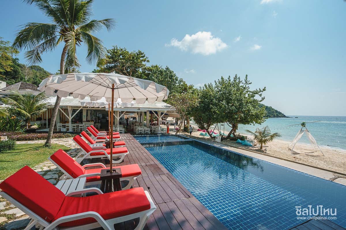 Kerala Coco Resort ที่พักเกาะเสม็ดสไตล์หมู่บ้านชาวประมงฝรั่งเศส ริมทะเลอ่าวพร้าว