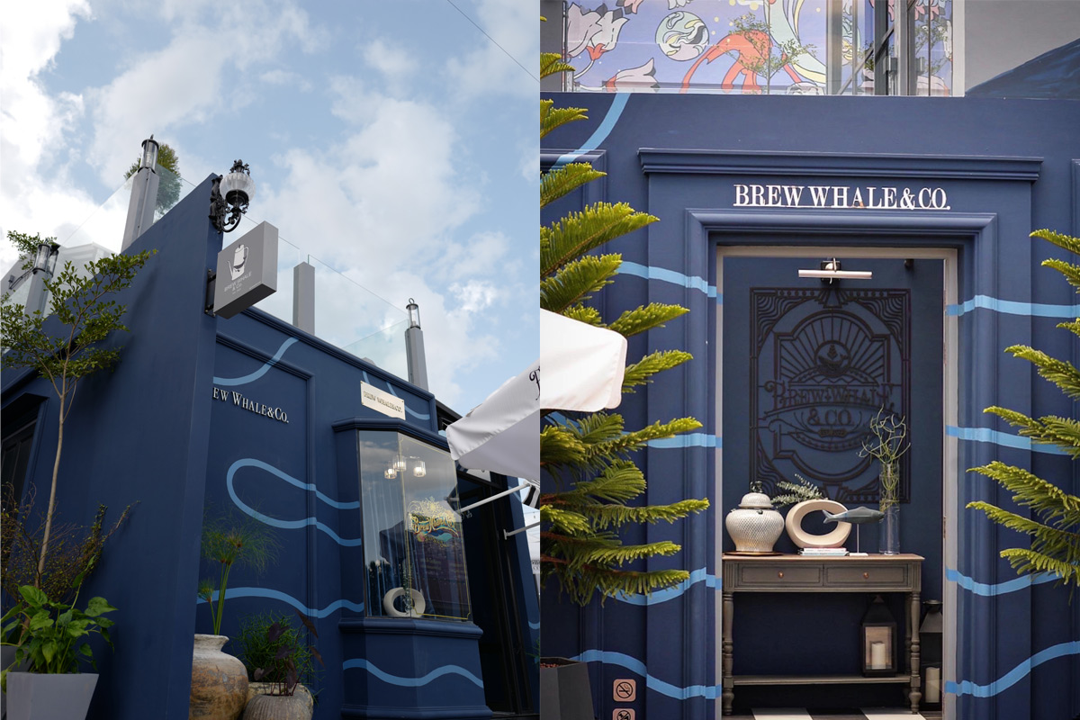Brew Whale & Co. Cafe คาเฟ่ดีไซน์เก๋ จุดเช็คอินใหม่ย่านแม่สาย เชียงราย