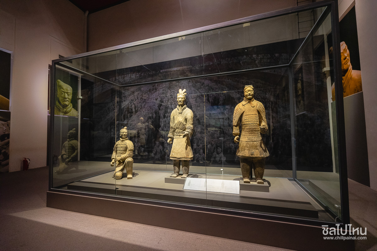 นิทรรศการพิเศษ จิ๋นซีฮ่องเต้ จักรพรรดิองค์แรกของแผ่นดินจีนกับกองทัพทหารดินเผา