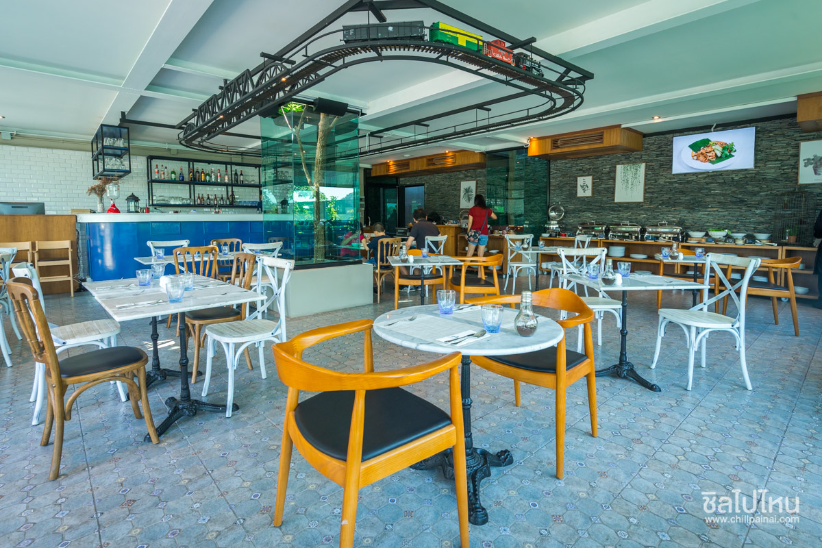 The Railway Restaurant ร้านอาหารกาญจนบุรี ร้านริมน้ำกาญจนบุรี