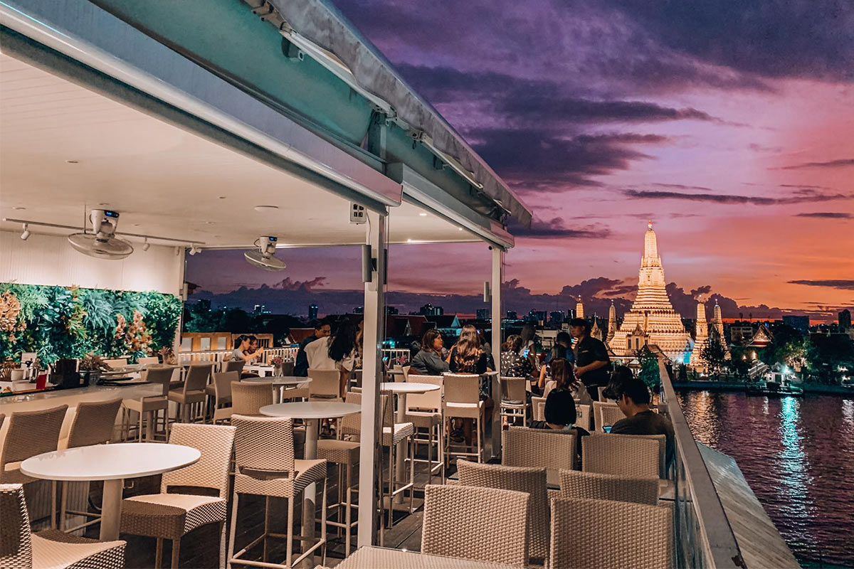 View ARUN - Rooftop Restaurant & Bar - ร้านอาหารริมแม่น้ำเจ้าพระยา