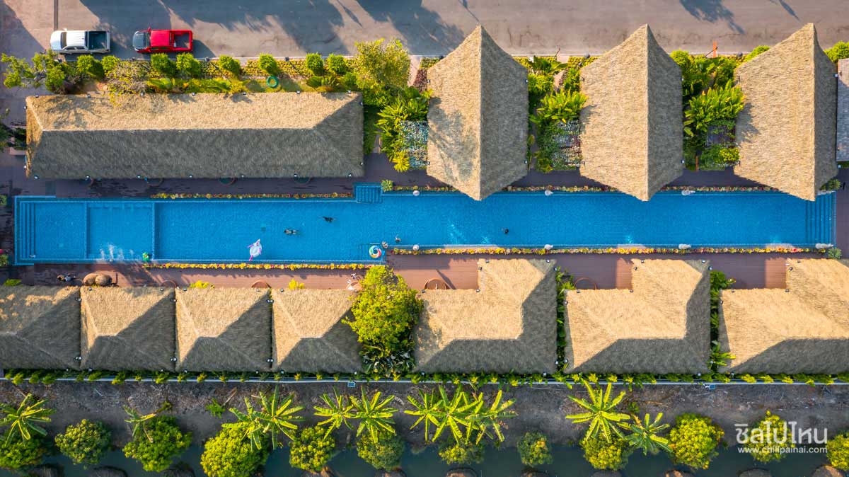 คุ้มดำเนิน รีสอร์ท (Khum Damnoen Resort) - ที่พักใกล้ตลาดน้ำดำเนินสะดวก ราชบุรี