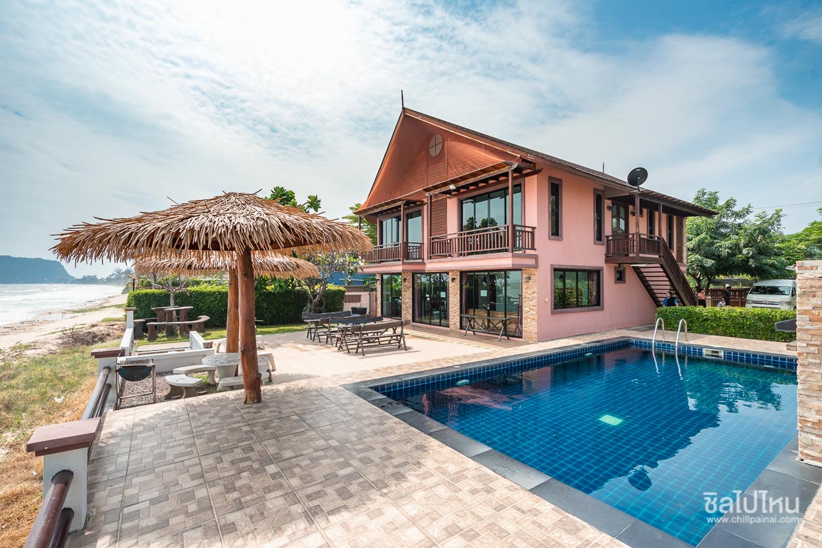 Prantara Resort ที่พักพลูวิลล่า ติดทะเล ปิ้งย่างได้ จ.ประจวบคีรีขันธ์
