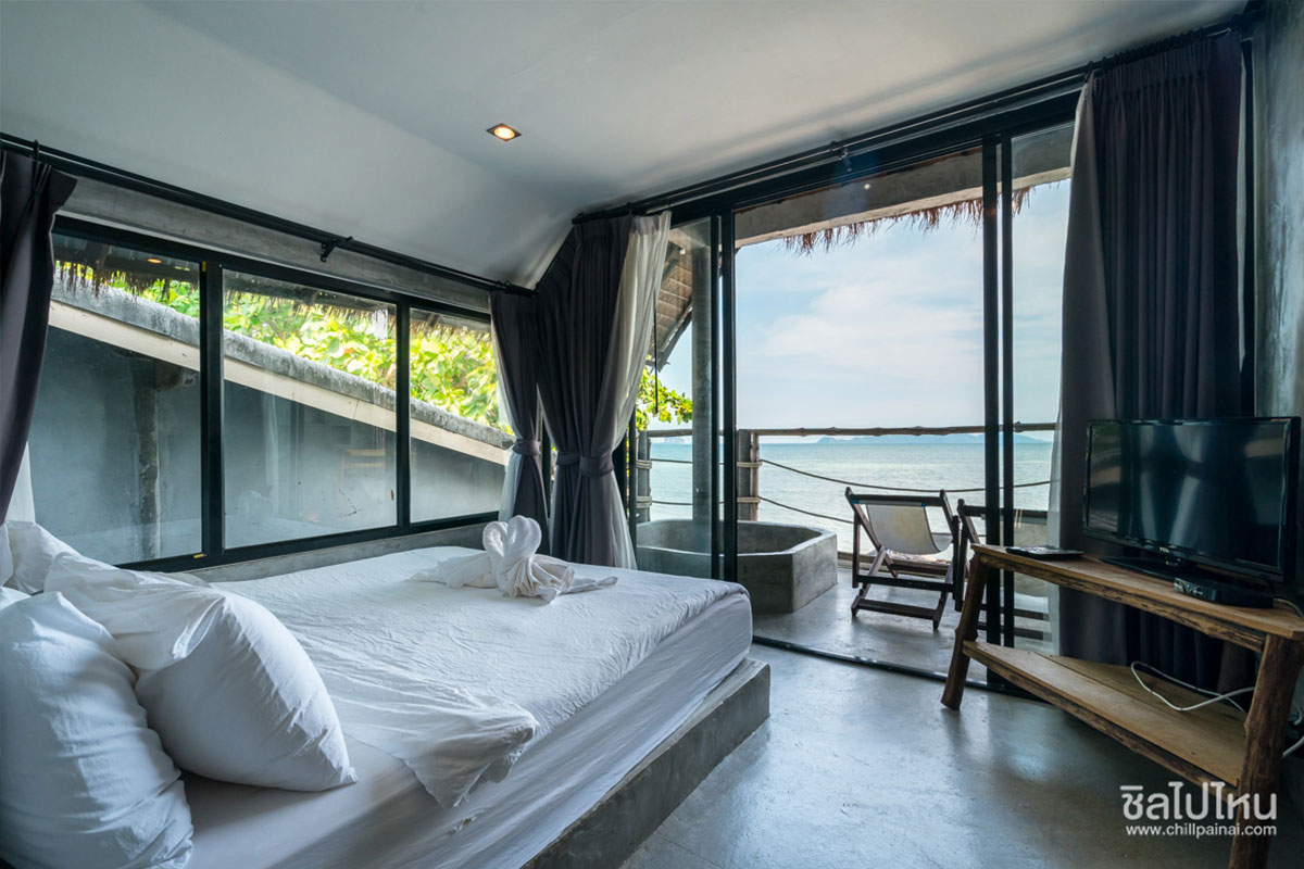 Koh Mook De Tara Beach Resort  -ที่พักมีอ่างจากุซซี่วิวทะเล