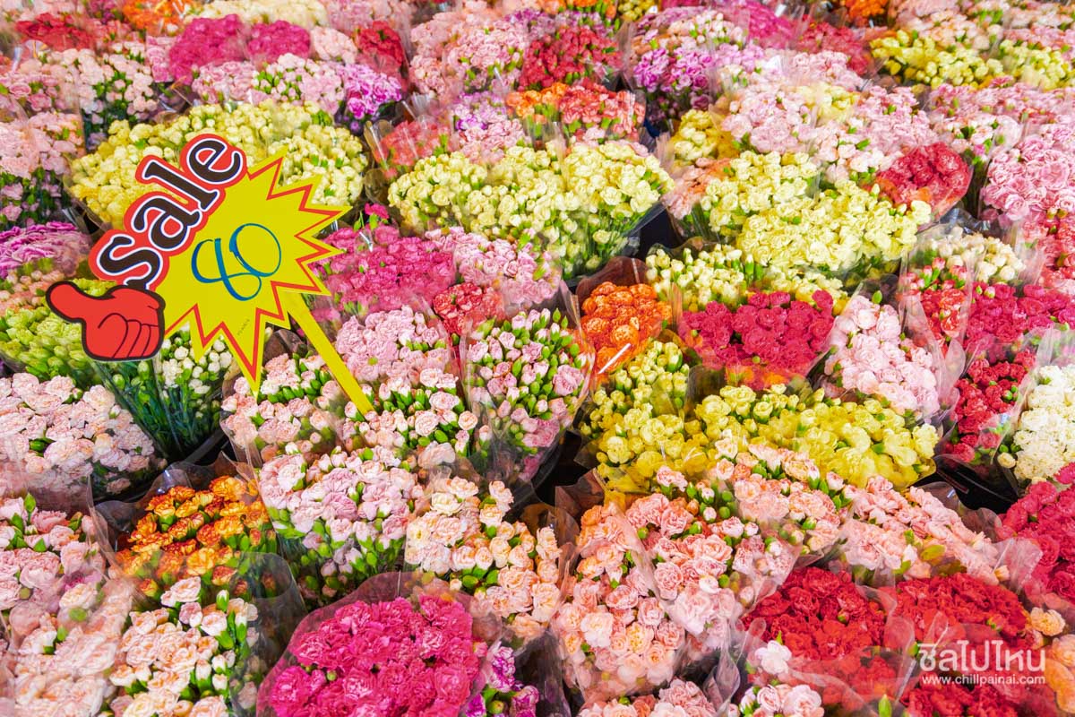 Flower Land - ร้านดอกไม้ปากคลองตลาด