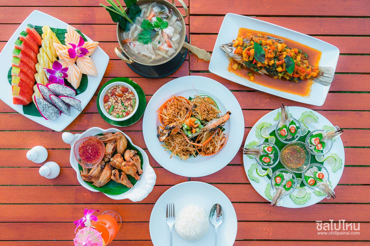Sea Terrace Restaurant  - ร้านคาเฟ่สัตหีบและร้านอาหารสัตหีบ ชลบุรี