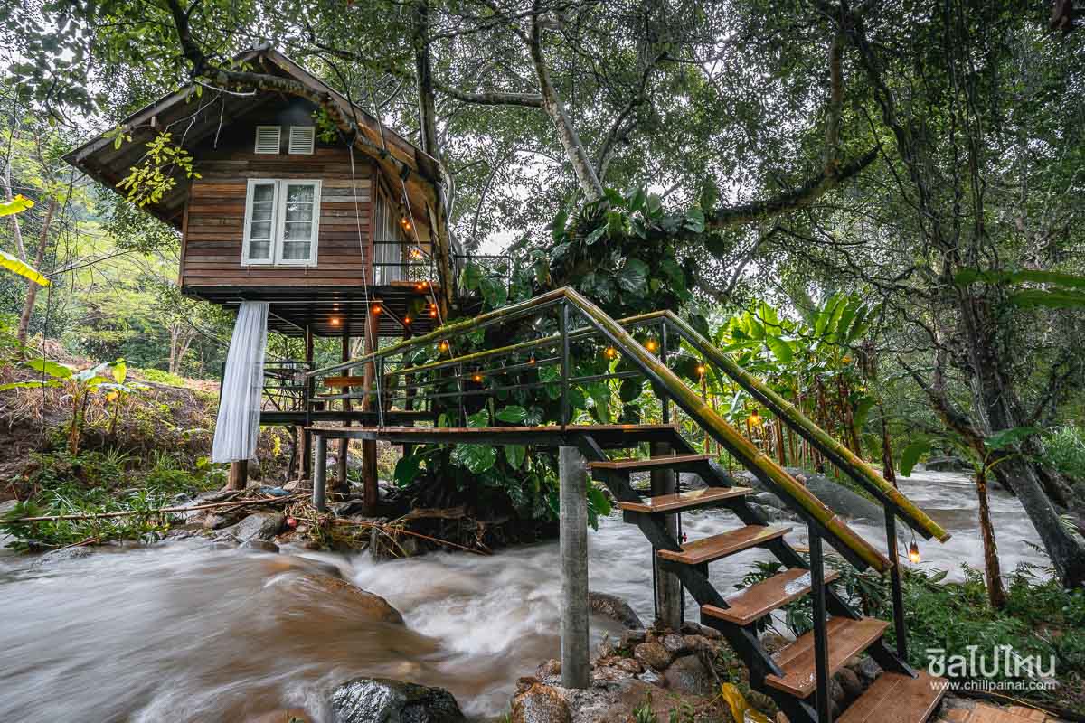  บ้านธารกล่อม &The River Whisper -ที่พักสไตล์บ้านต้นไม้ทั่วไทย
