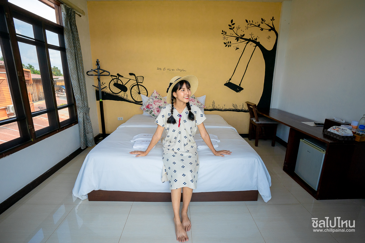 โรงแรมนอนนับดาว ริมโขง - ที่พักเชียงคาน