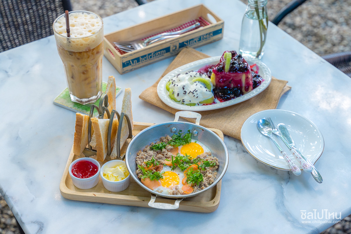 10 คาเฟ่-ร้านอาหารเชียงราย บรรยากาศดี เมนูลำขนาด! อัพเดทใหม่ 2019 : Nai Suan Bed & Breakfast - คาเฟ่และร้านอาหารเชียงราย