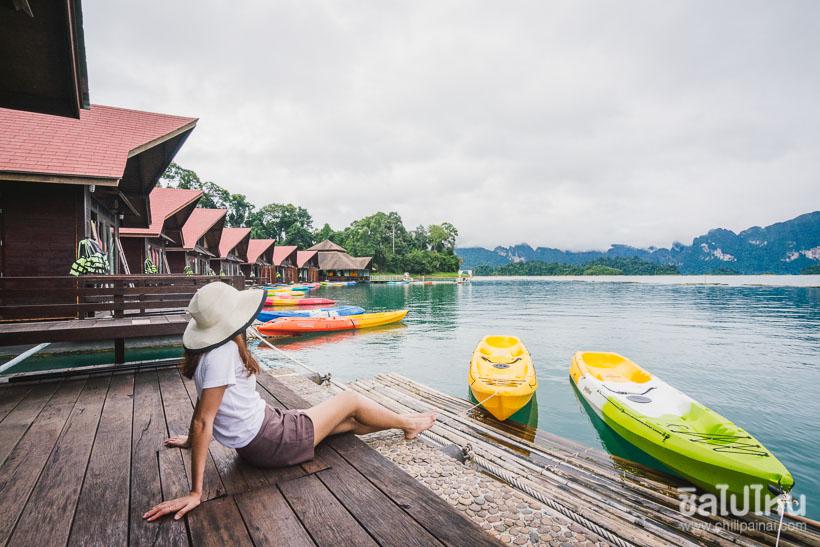 แพ 500 ไร่ (500 Rai Floating Resort )- เขื่อนเชี่ยวหลาน จ.สุราษฎร์ธานี