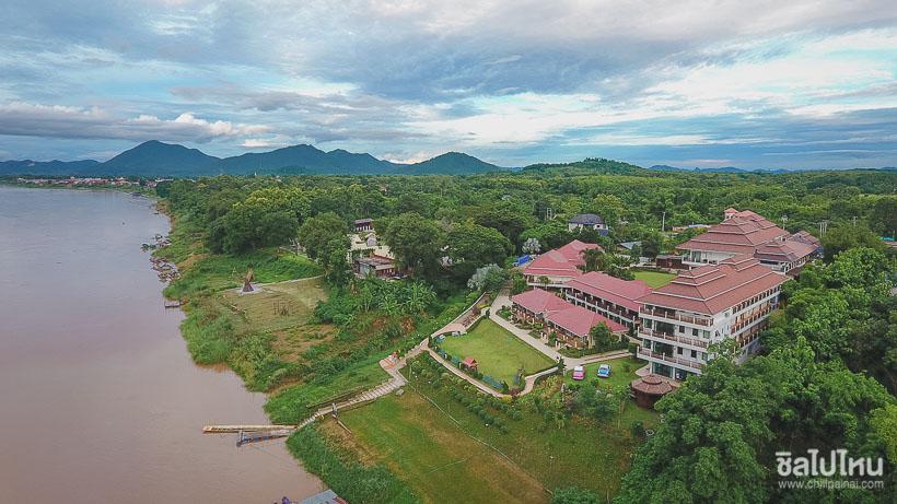 เชียงคาน ริเวอร์ เมาท์เทน รีสอร์ท : Chiangkhan River Mountain Resort - ที่พักเชียงคาน