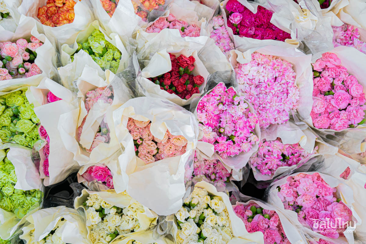 World Flower - ร้านดอกไม้ปากคลองตลาด