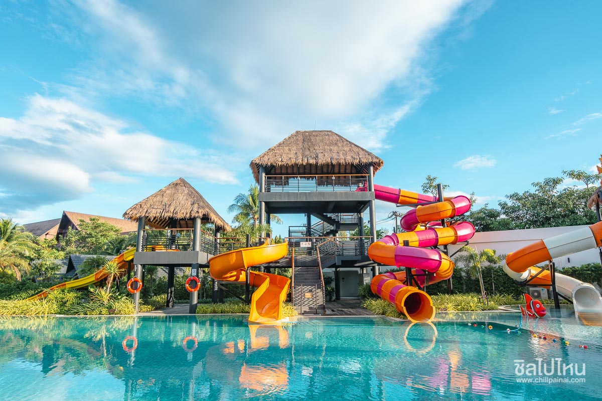 The Splash Koh Chang ที่พักเกาะช้างพร้อมสวนน้ำ เล่นน้ำสนุกได้ทั้งวัน! -  ชิลไปไหน