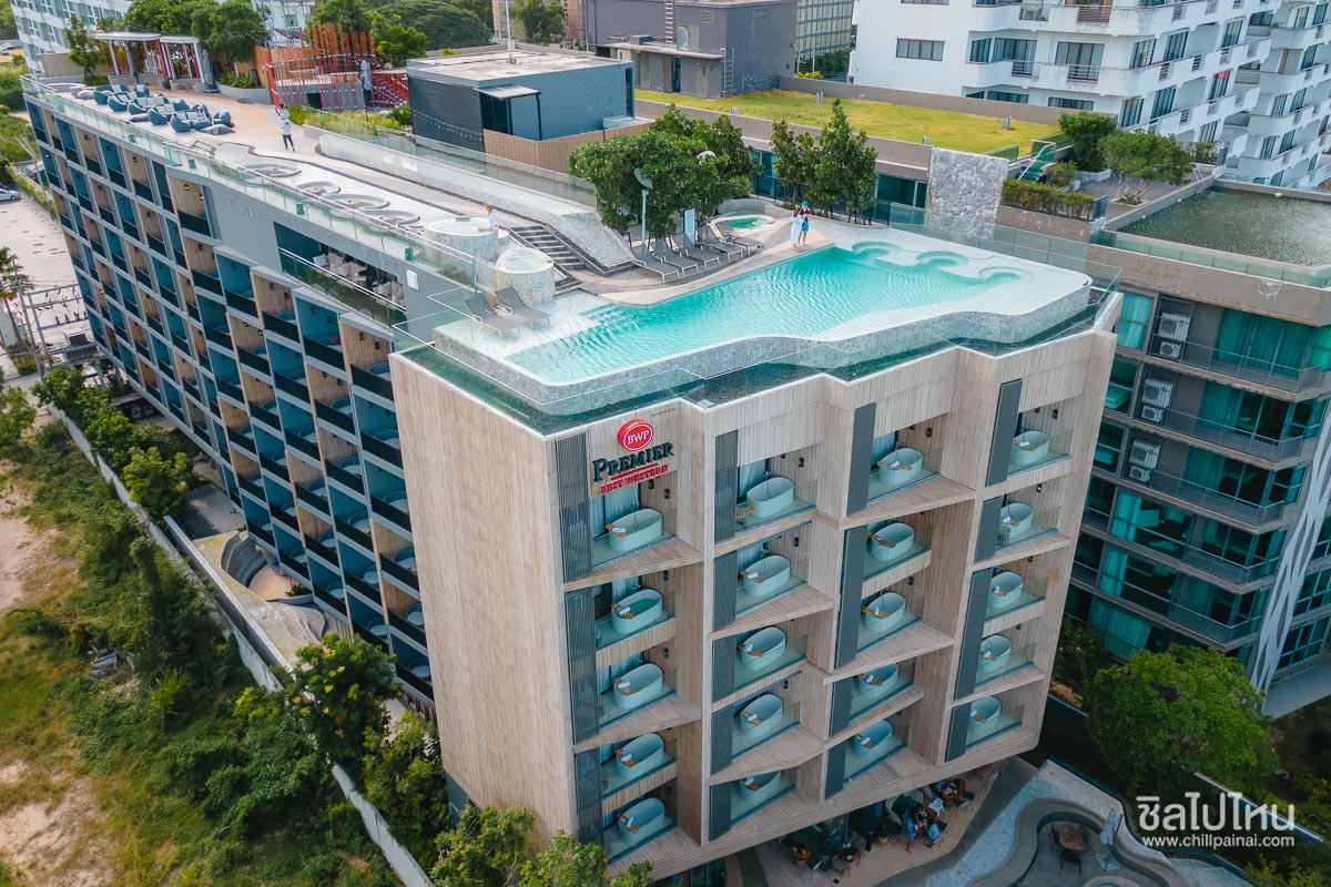 Bayphere Hotel Pattaya (โรงแรม เบย์เฟียร์ โฮเทล พัทยา) ที่พักพัทยาสุดหรู ติดหาดนาจอมเทียน 