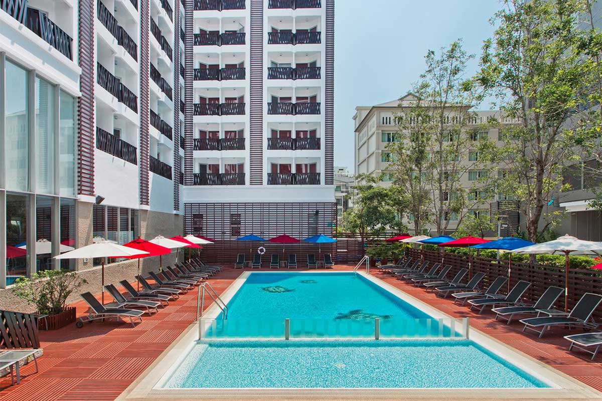 Ibis Pattaya Hotel  -ที่พักหลักร้อยในพัทยา
