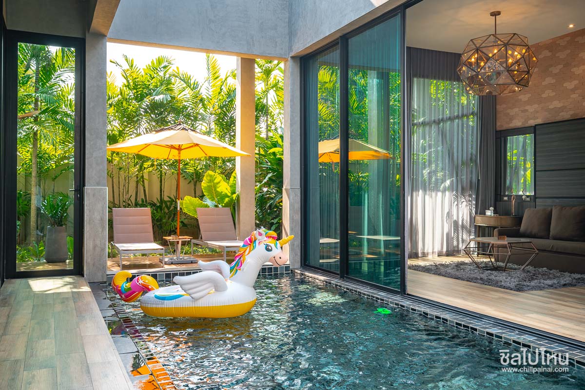 La Miniera Pool Villas Pattaya (ลา มิเนียร่า พูลวิลล่า พัทยา) ที่พักพัทยาสุดหรู มีสระว่ายน้ำในห้องพัก