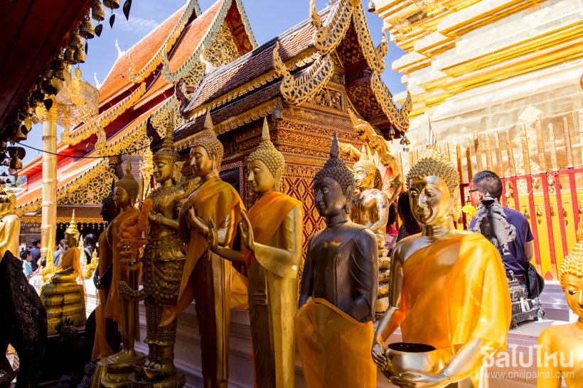วัดพระธาตุดอยสุเทพ จังหวัดเชียงใหม่ 20 วัดสวยของเมืองไทย ชวนไปไหว้พระ พร้อมชมความงามสุดอลังการ
