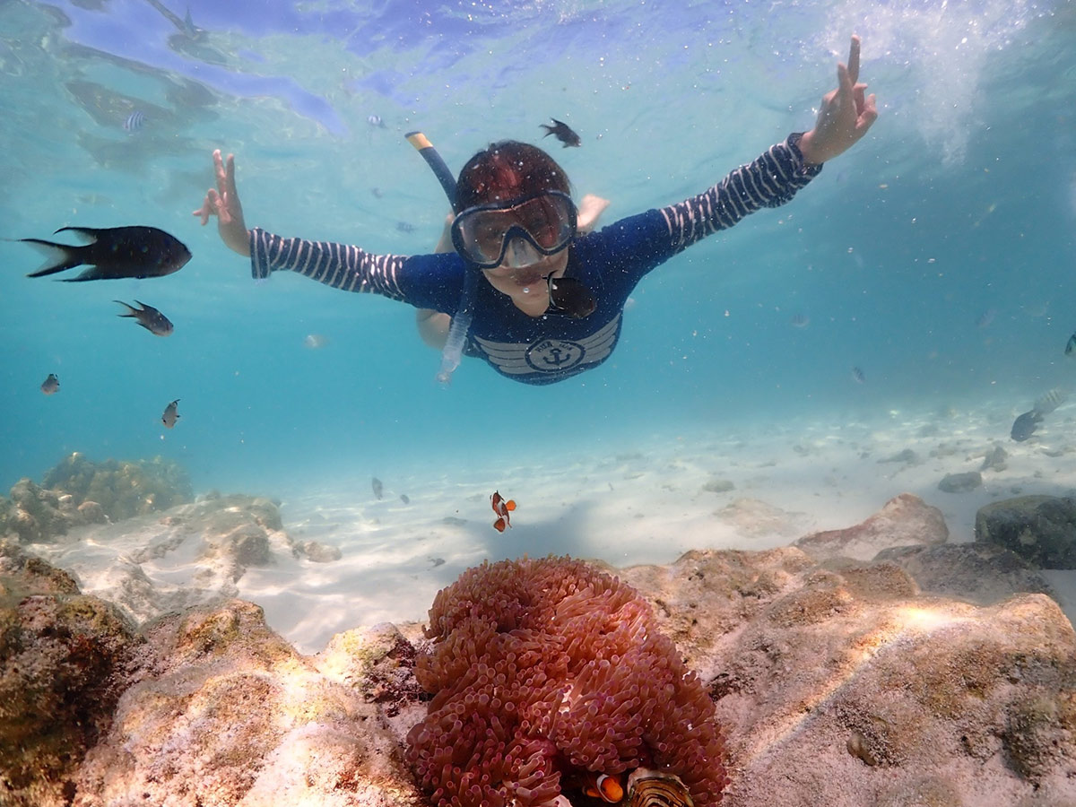 Mermaid Snorkeling ดำน้ำอ่าวแสมสาร เชิงอนุรักษ์   - ทริปดำน้ำอ่าวแสมสาร สัตหีบ ชลบุรี