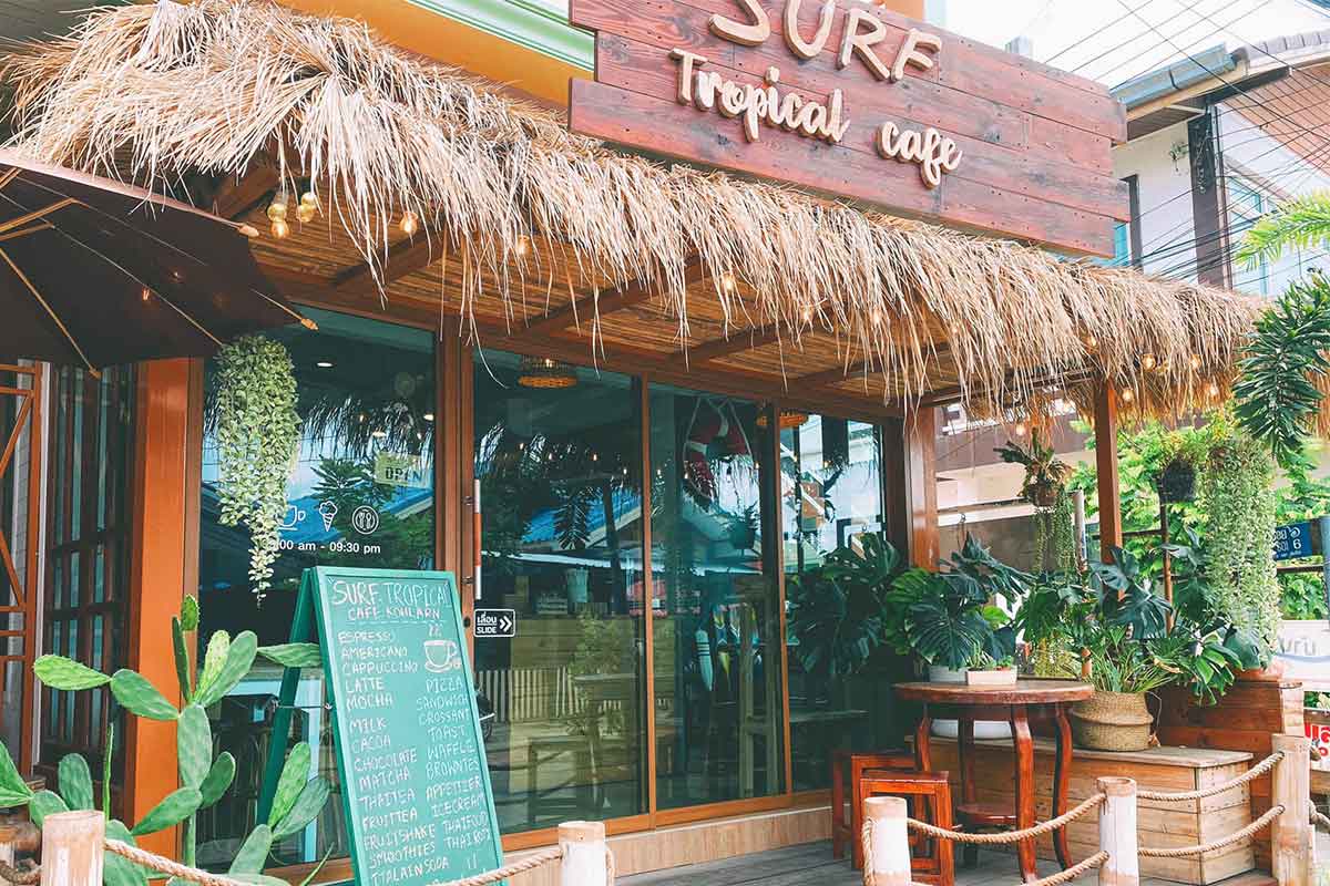 Surf .Tropicalcafe Kohlarn  -ร้านอาหาร &คาเฟ่เกาะล้าน