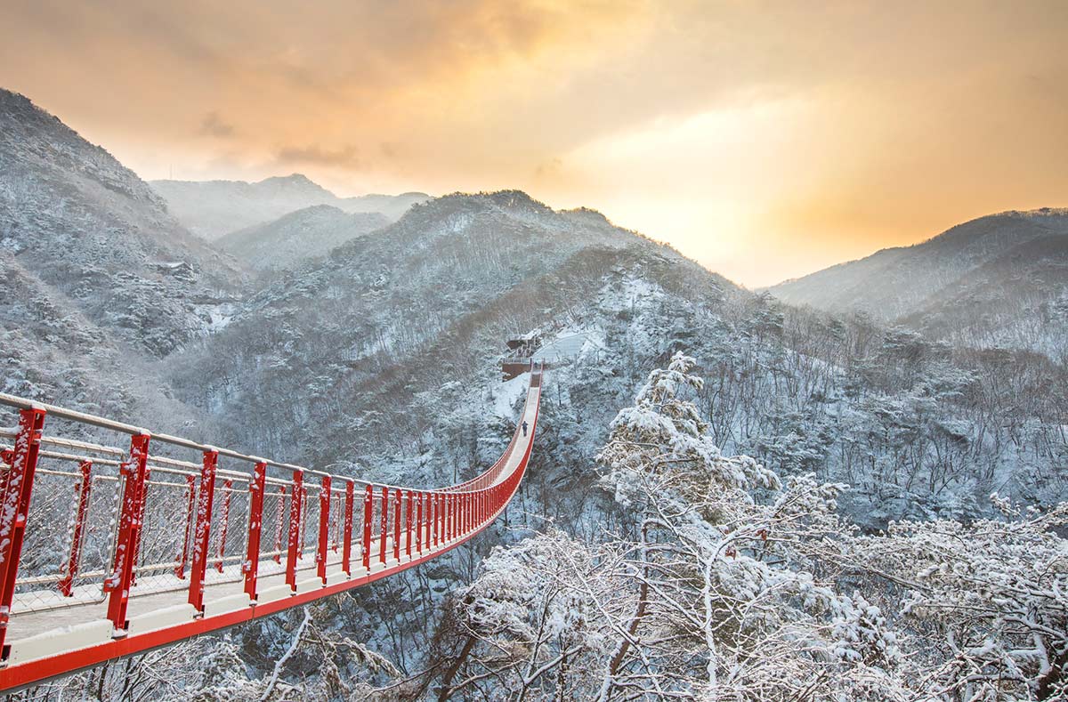 9 สถานที่เที่ยวเกาหลีสวยตะลึงที่ต้องไปในช่วงหิมะตก