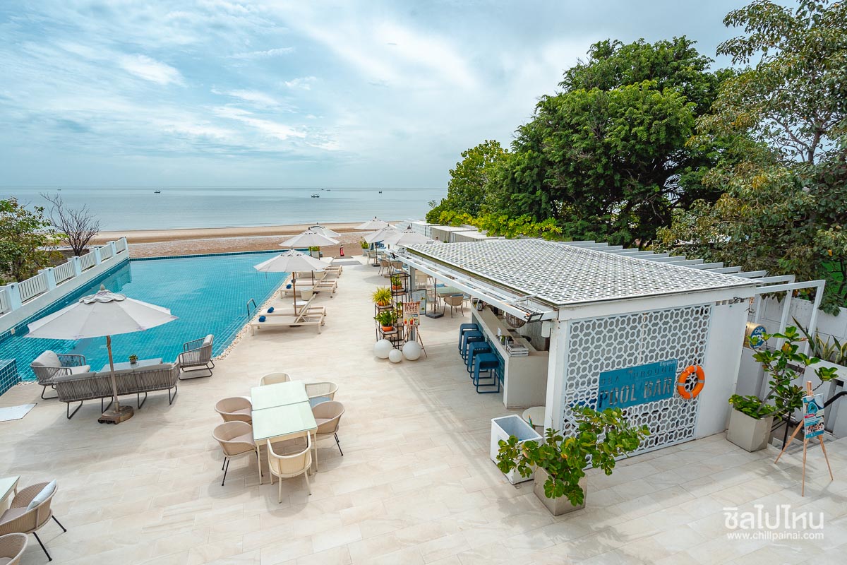 The Rock HUA HIN Beachfront Spa Resort ที่พักหัวหิน ติดริมทะเล มีหมูกระทะ