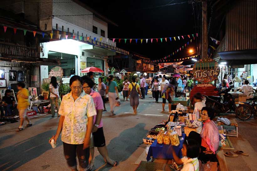 ถนนคนเดินตลาดเก่าปราณบุรี