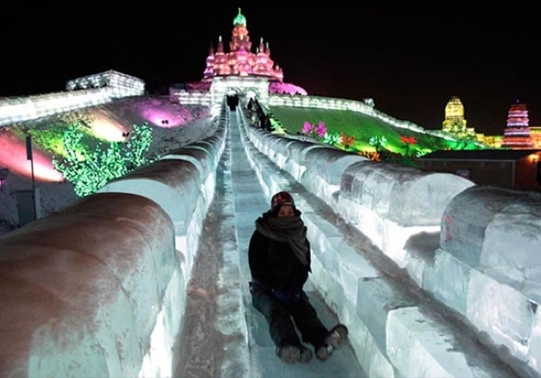เทศกาลหิมะและน้ำแข็งโลก เมืองฮาร์บิน ประเทศจีน
