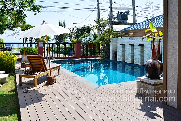 รีวิว ปราณธารา รีสอร์ท (Prantara Resort) ที่พักไทยโมเดิร์น ริมหาดปราณบุรี มีสระว่ายน้ำ