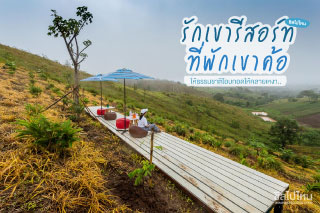 ให้ธรรมชาติโอบกอดให้คลายเหงา ที่ ' รักเขารีสอร์ท ' เขาค้อ