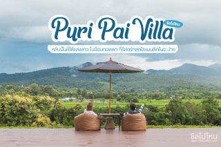 หลับฝันดีใต้แสงดาว ในอ้อมกอดเขาที่ Puri Pai Villa รีสอร์ทสุดโรแมนติกในอ.ปาย