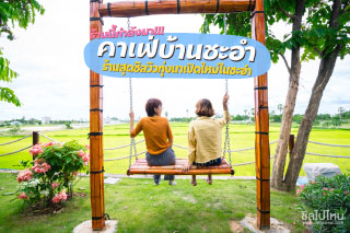 ร้านนี้กำลังมา!!! คาเฟ่บ้านชะอำ ร้านสุดชิลวิวทุ่งนาเปิดใหม่ในชะอำ