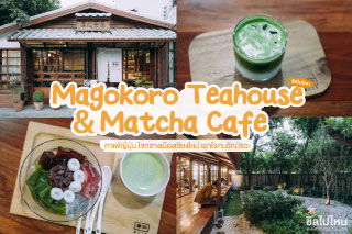 Magokoro Teahouse & Matcha Cafe คาเฟ่ญี่ปุ่นใจกลางเมืองเชียงใหม่ เอาใจคนรักมัทฉะ 