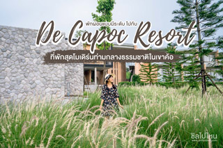 พักผ่อนแบบมีระดับ ไปกับ De Capoc Resort ที่พักสุดโมเดิร์นท่ามกลางธรรมชาติในเขาค้อ