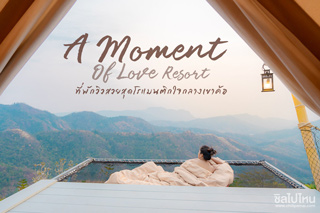 A Moment of Love Resort ที่พักวิวสวยสุดโรแมนติกใจกลางเขาค้อ