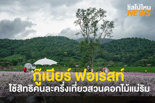 เที่ยวสวนดอกไม้แม่ริม ใช้สิทธิโครงการคนละครึ่งได้แล้วที่ กู๊เนียร์ ฟอเรสท์