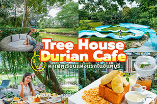 Tree House Durian Cafe คาเฟ่ทุเรียนแห่งแรกในจันทบุรี