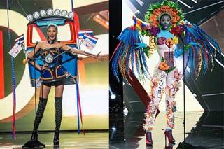 ตามไปดูสีสันชุดประจำชาติต่างๆบนเวทีประกวด Miss Universe 2015 กัน บอกเลยว่าเด็ดๆทั้งนั้น !