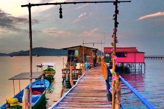 ไปนอนชิล ตกหมึก โดดน้ำที่ น้าพล คานเรือเล็ก โฮมสเตย์กลางน้ำใกล้เกาะแสมสาร 800 บาท แต่บรรยากาศสุดชิล!!