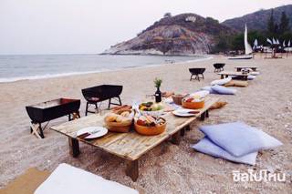ไปปาร์ตี้ BBQ ริมทะเลที่ Camp Meating หัวหิน ดินเนอร์แคมป์ริมทะเลสุดฮิปรับซัมเมอร์