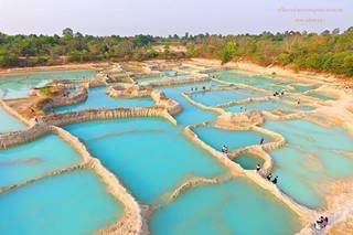 ว้าววว !! อุบลก็มีบ่อน้ำสีฟ้า ที่ใคร ๆ ก็เรียกว่า