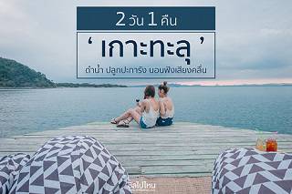 ดำน้ำ ปลูกปะการัง นอนฟังเสียงคลื่น... 2 วัน 1 คืน ที่ 'เกาะทะลุ'