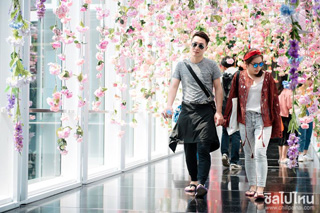 ชมอุโมงค์ดอกไม้ใจกลางกรุงที่ “Sprinkle Blossom Walk” จุดเช็คอินถ่ายรูปสุดโรแมนติกรับวาเลนไทน์